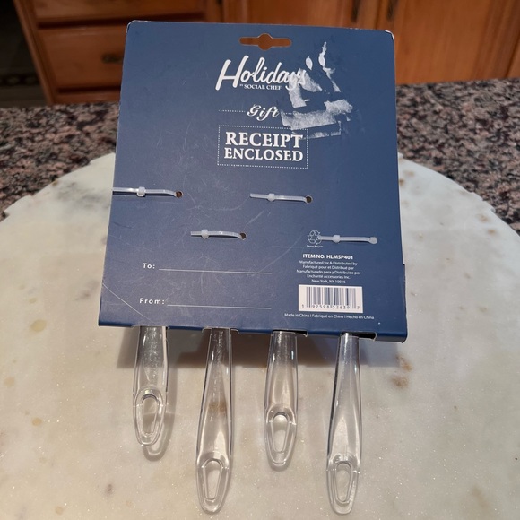 4 PIECE-Christmas-Holiday-Silicone Spatula Set-NWT - Picture 3 of 4